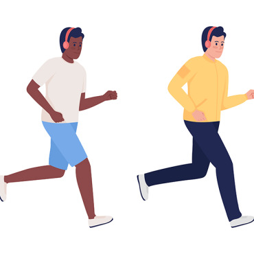 Runner Athlete Illustrations Templates 272668