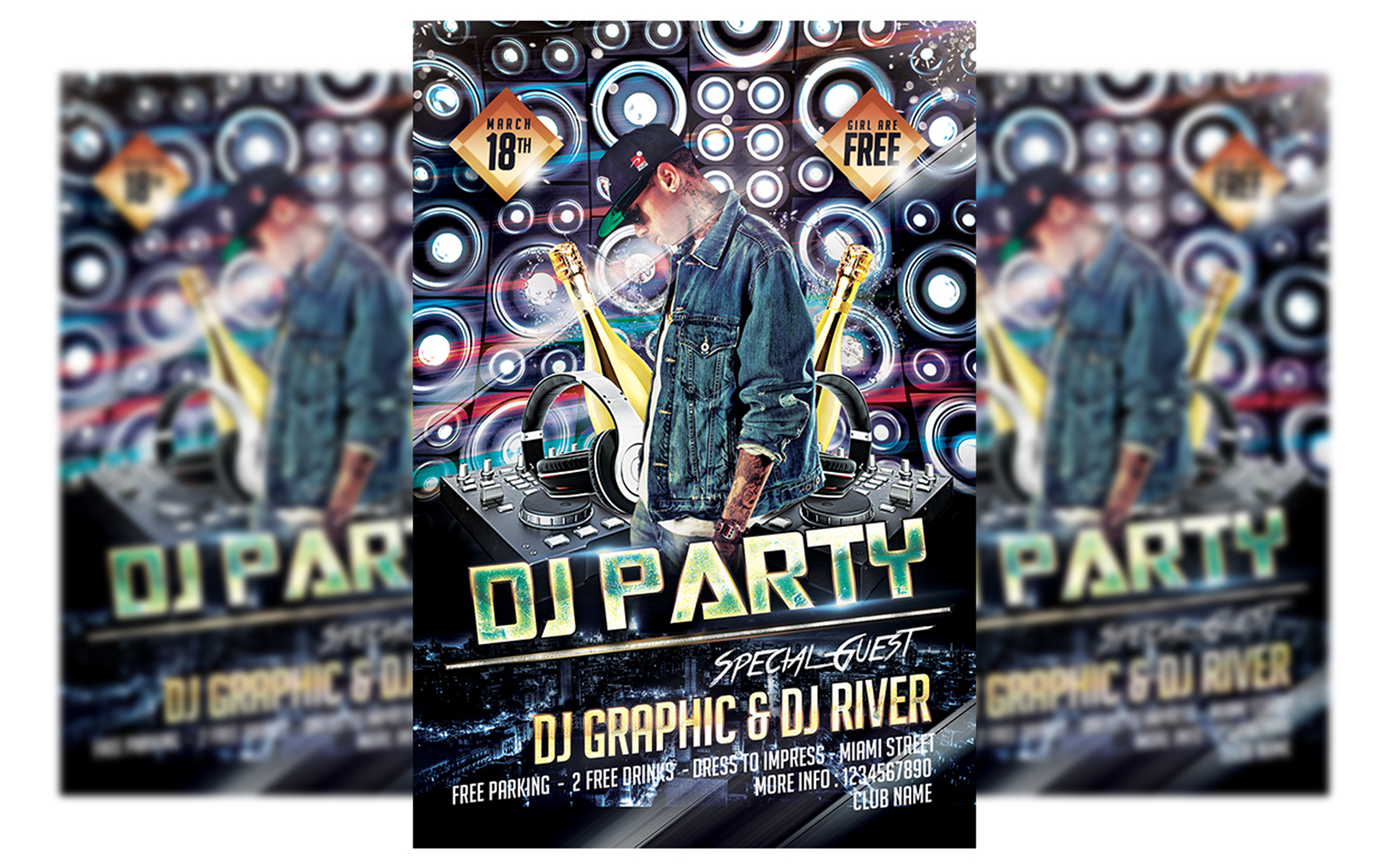 Guest DJ Party Template #5