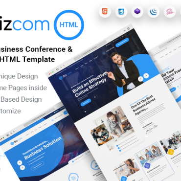 Bootstrap Business Responsive Website Templates 272789