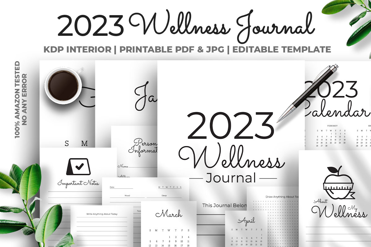 2023 Wellness Journal KDP Interior