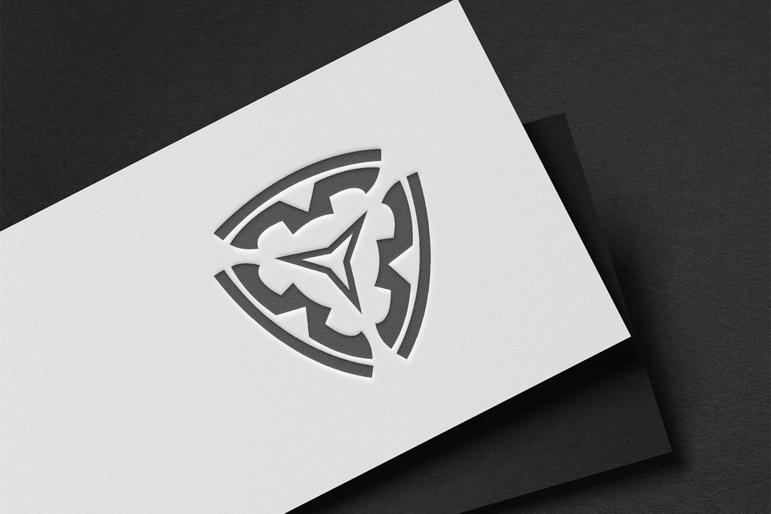 Security And Trinity Logo Design Template