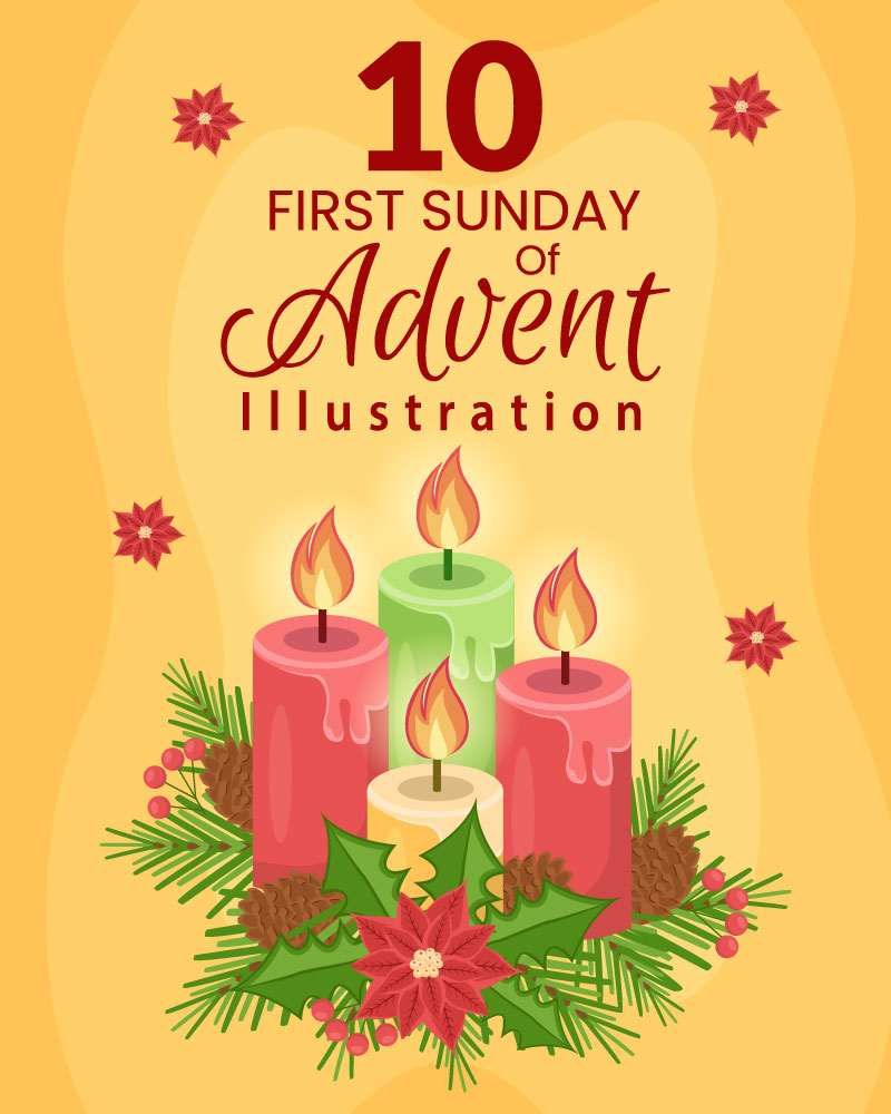 10 First Sunday of Advent Illustration