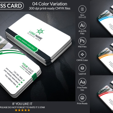 Business Card Corporate Identity 272935