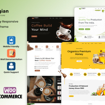 Coffee Store WooCommerce Themes 272951