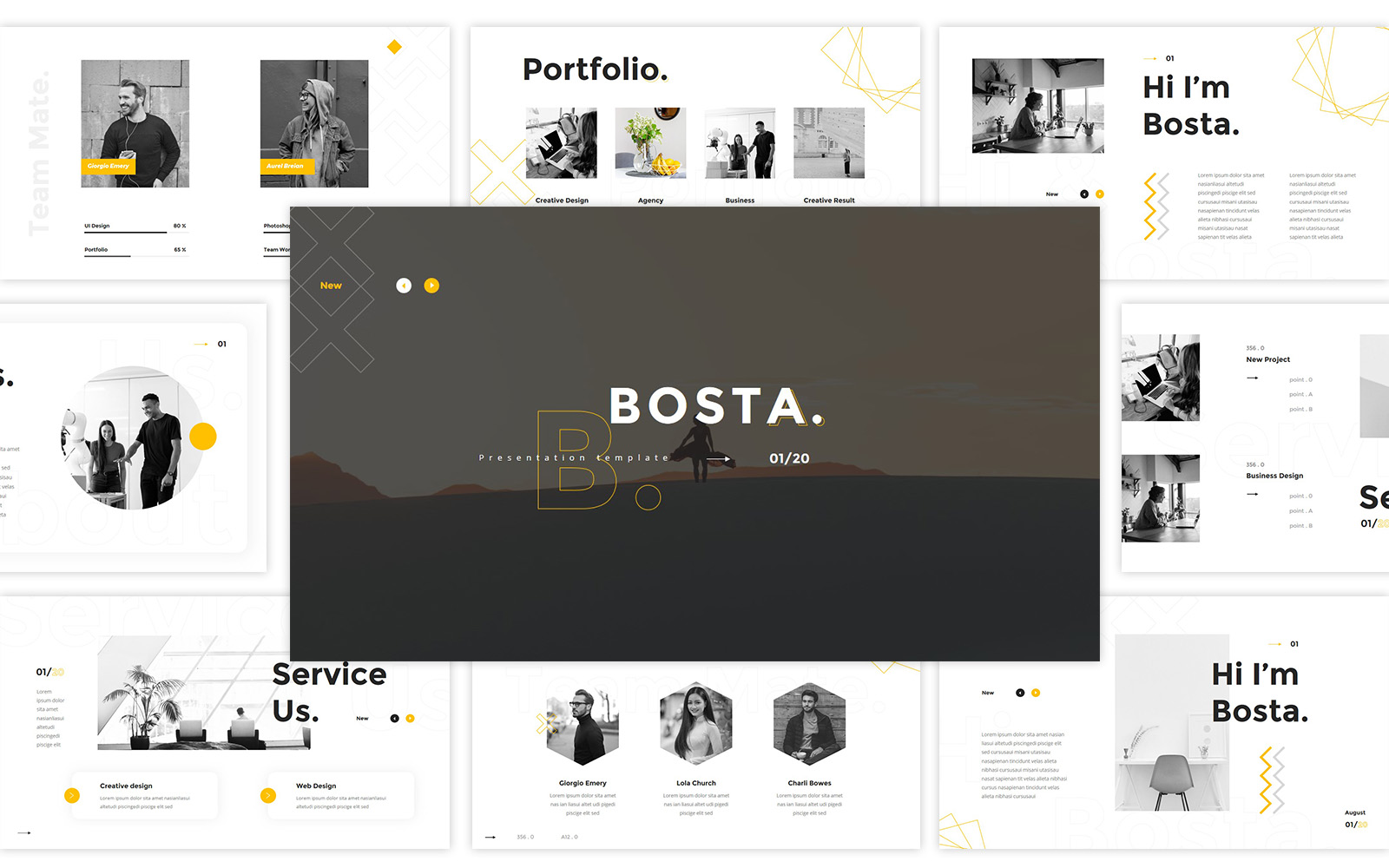 Bosta – Creative Google Slides
