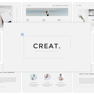 Business Clean Keynote Templates 272968
