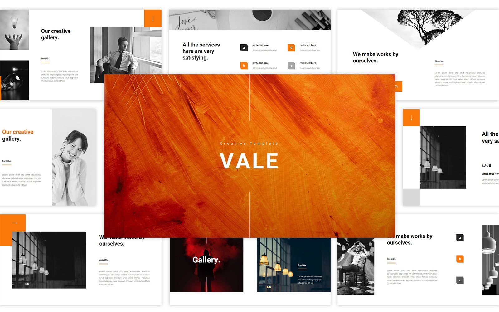 Vale – Creative Keynote Template