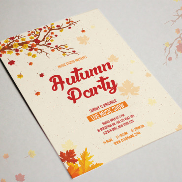 Flyer Autumn Corporate Identity 273049