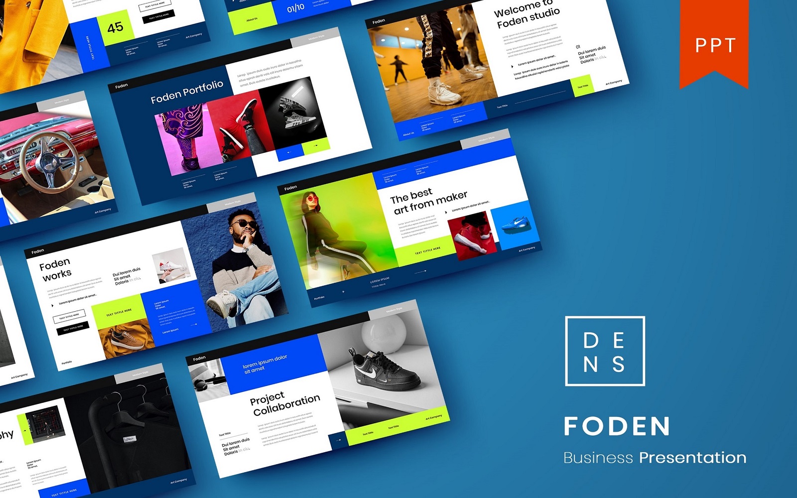 Foden – Business PowerPoint Template