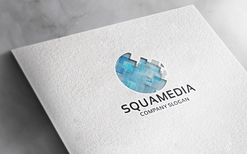 Professional Square Media Logo