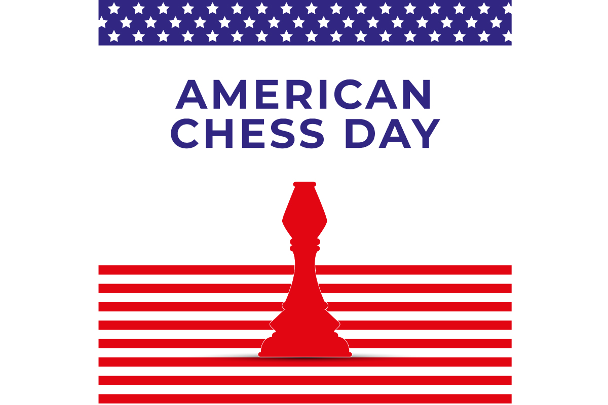 American Chess Day Design Template