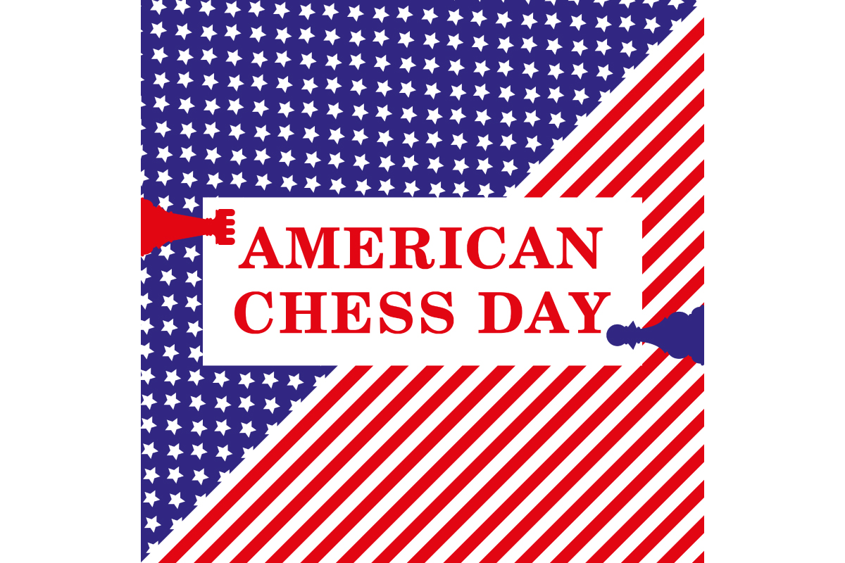 American Chess Day Design Template 04