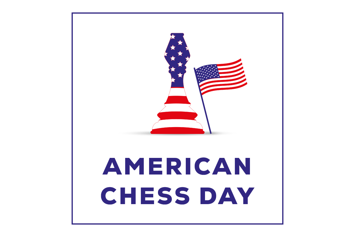 American Chess Day Design Template 06