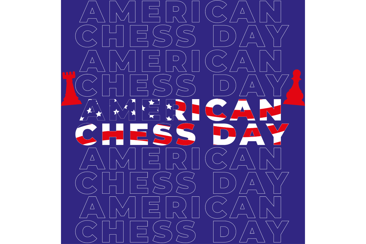 American Chess Day Design Template 07