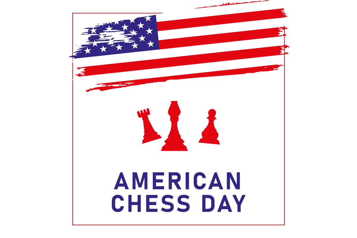 American Chess Day Design Template 09