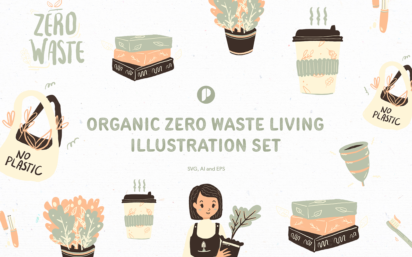 Organic zero-waste lifestyle