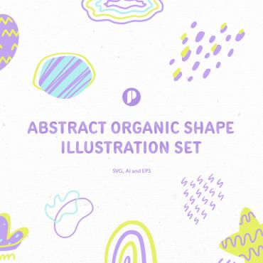 Organic Shape Illustrations Templates 273205