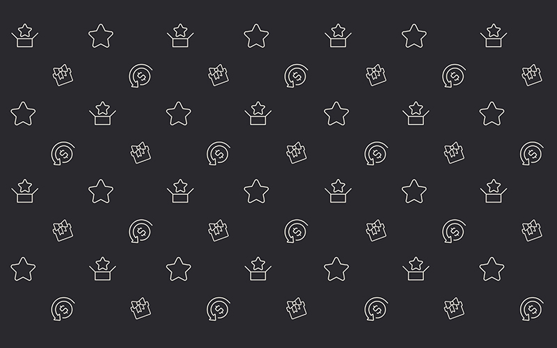 Animated Promotion Seamless Pattern