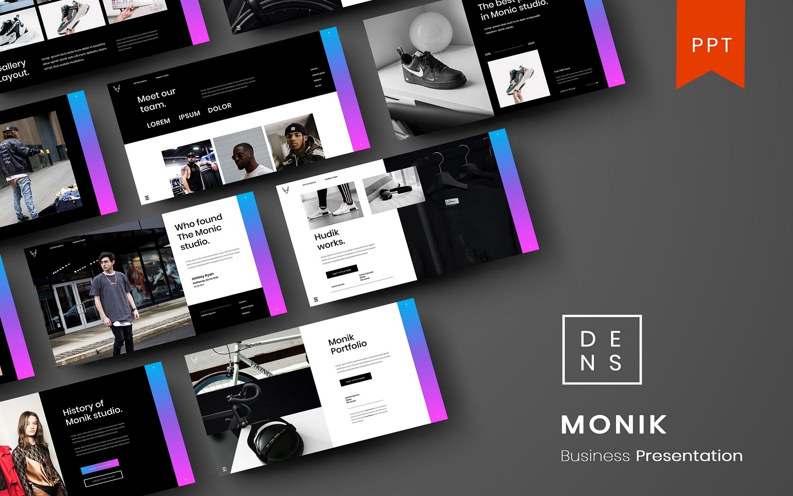 Monik – Business PowerPoint Template