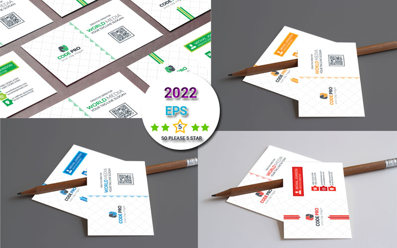 Category Business Card template