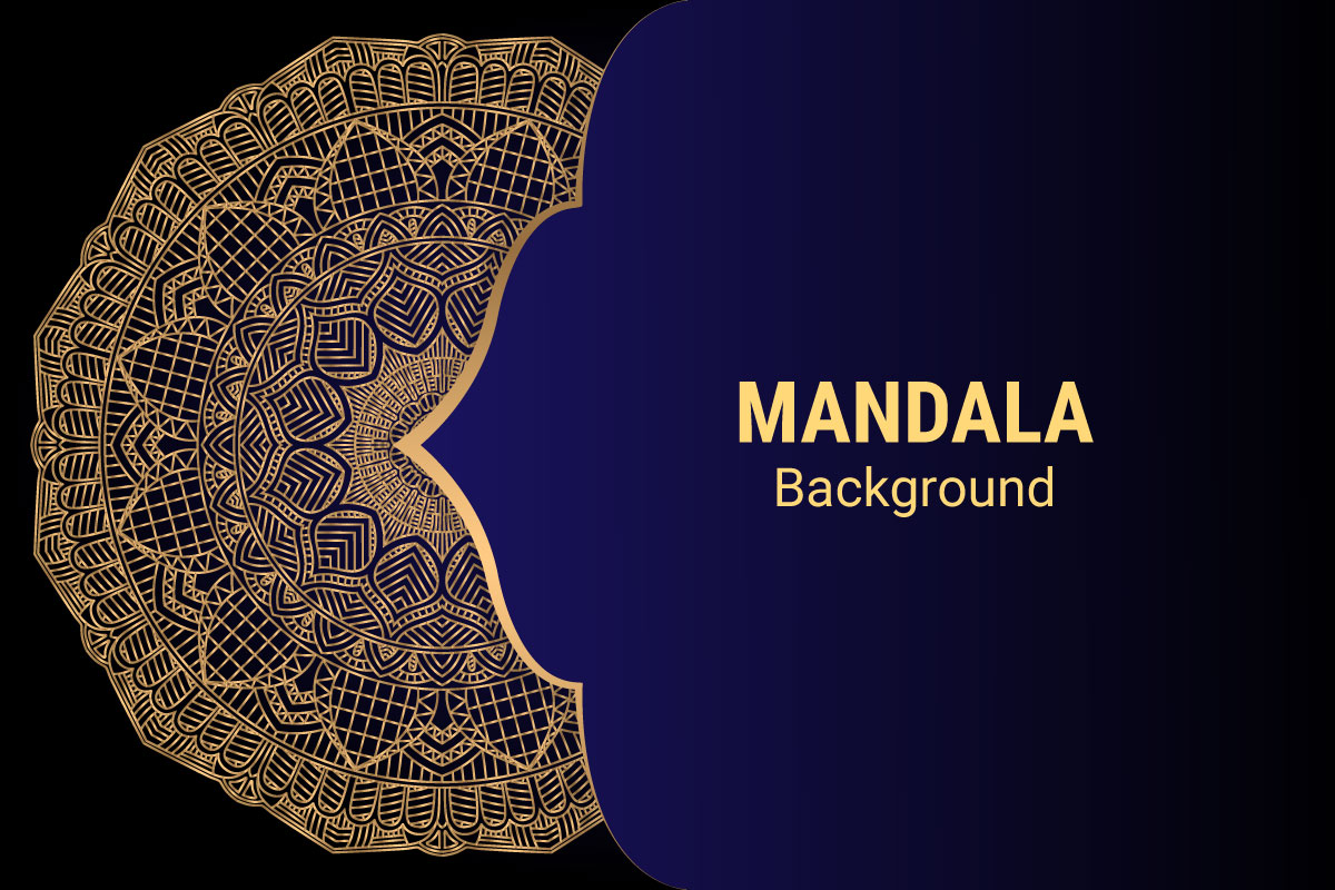 Mandala Islamic Style Luxury arabesque pattern. Ramadan Style Decorative mandala background