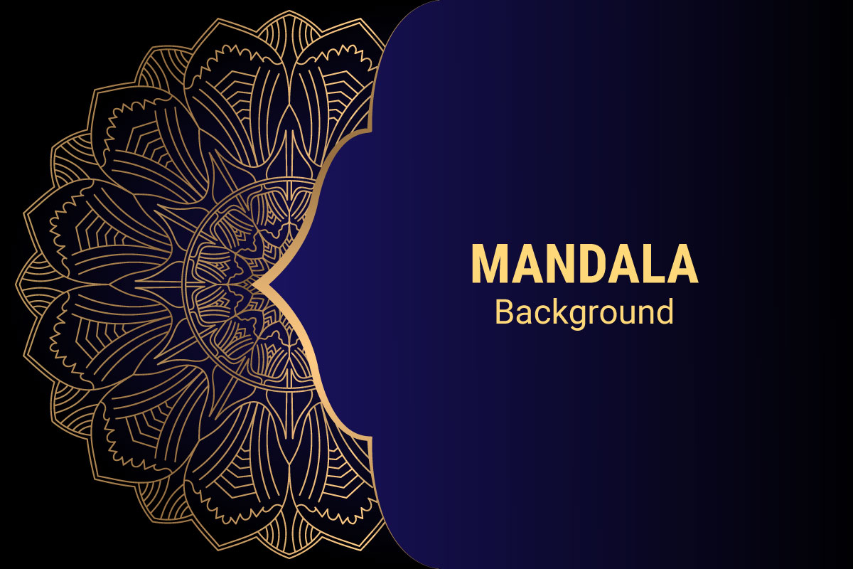 Luxury mandala background ornament decoration