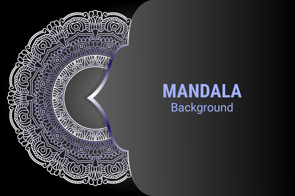 Luxury ornamental mandala design background