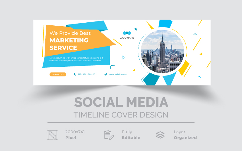 Marketing Service Social Media Cover