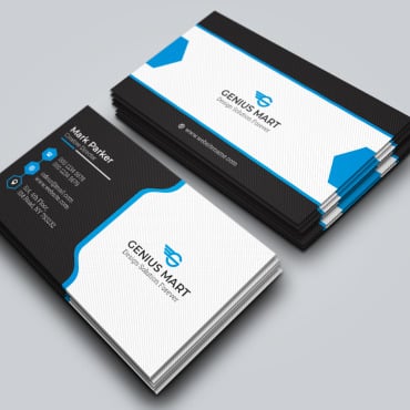 Black Blue Corporate Identity 273913