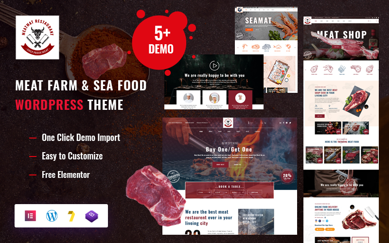 Meatmat - Meat Shopt WordPress Theme