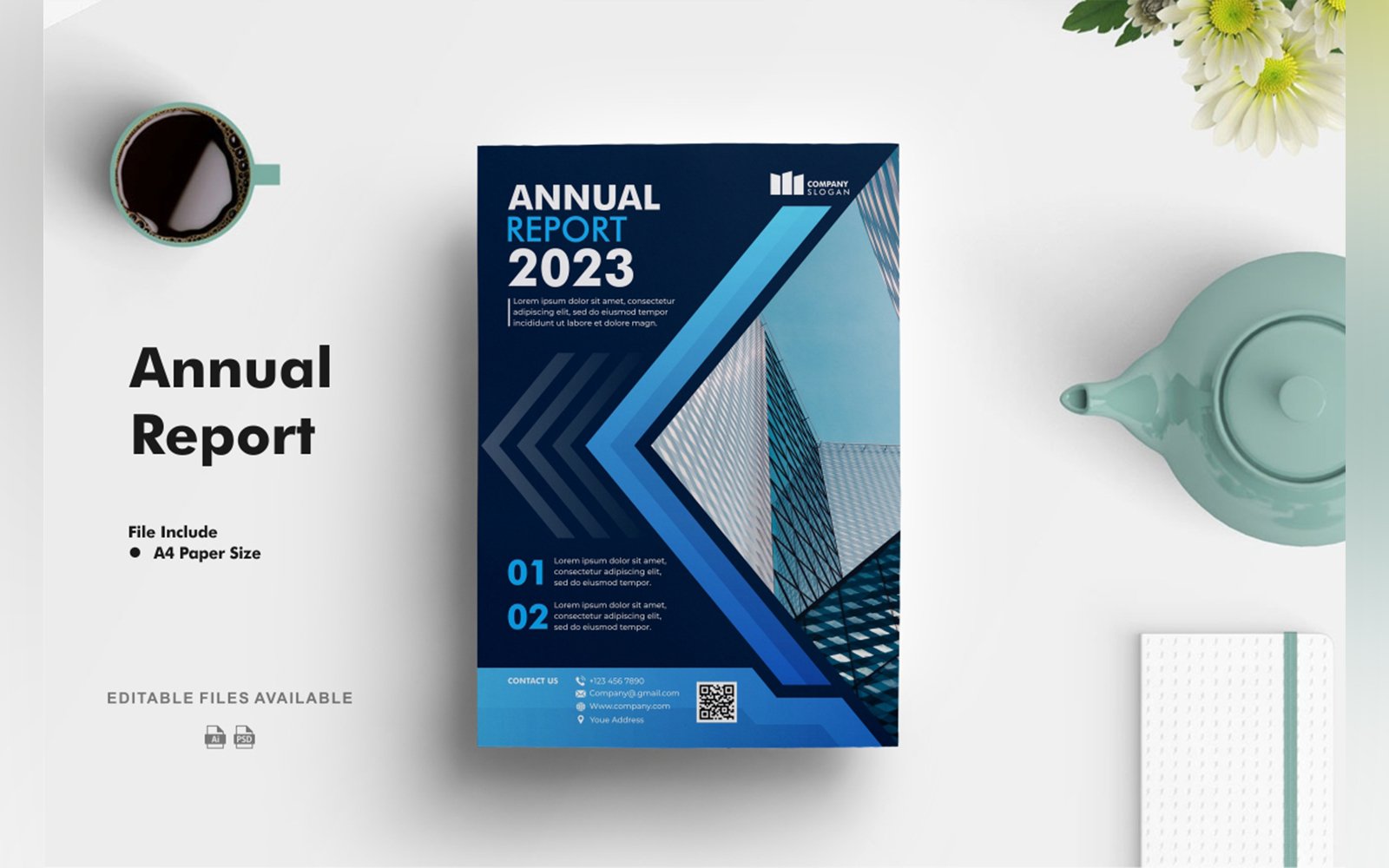 Annual Report Brochure Template