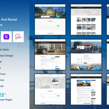 Airbnb Availability Responsive Website Templates 274081