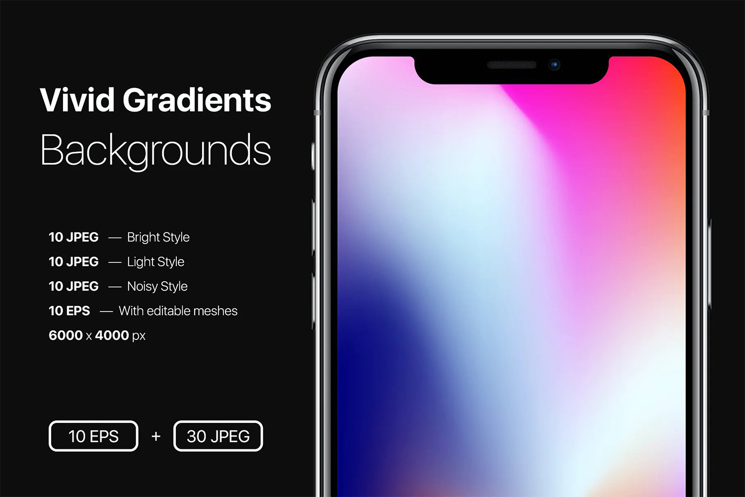 Vivid Gradients Backgrounds