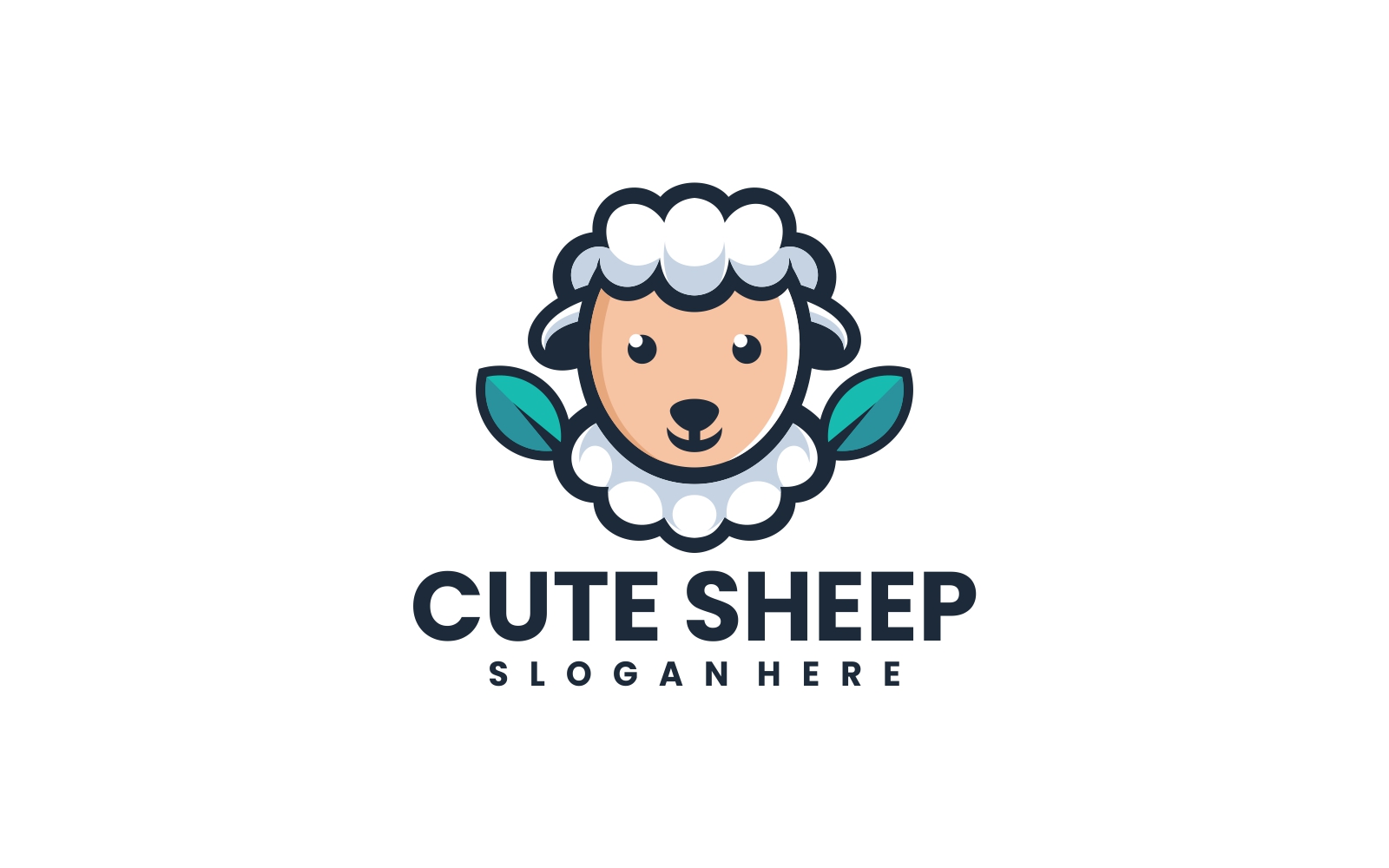 Premium Vector | Sheep logo