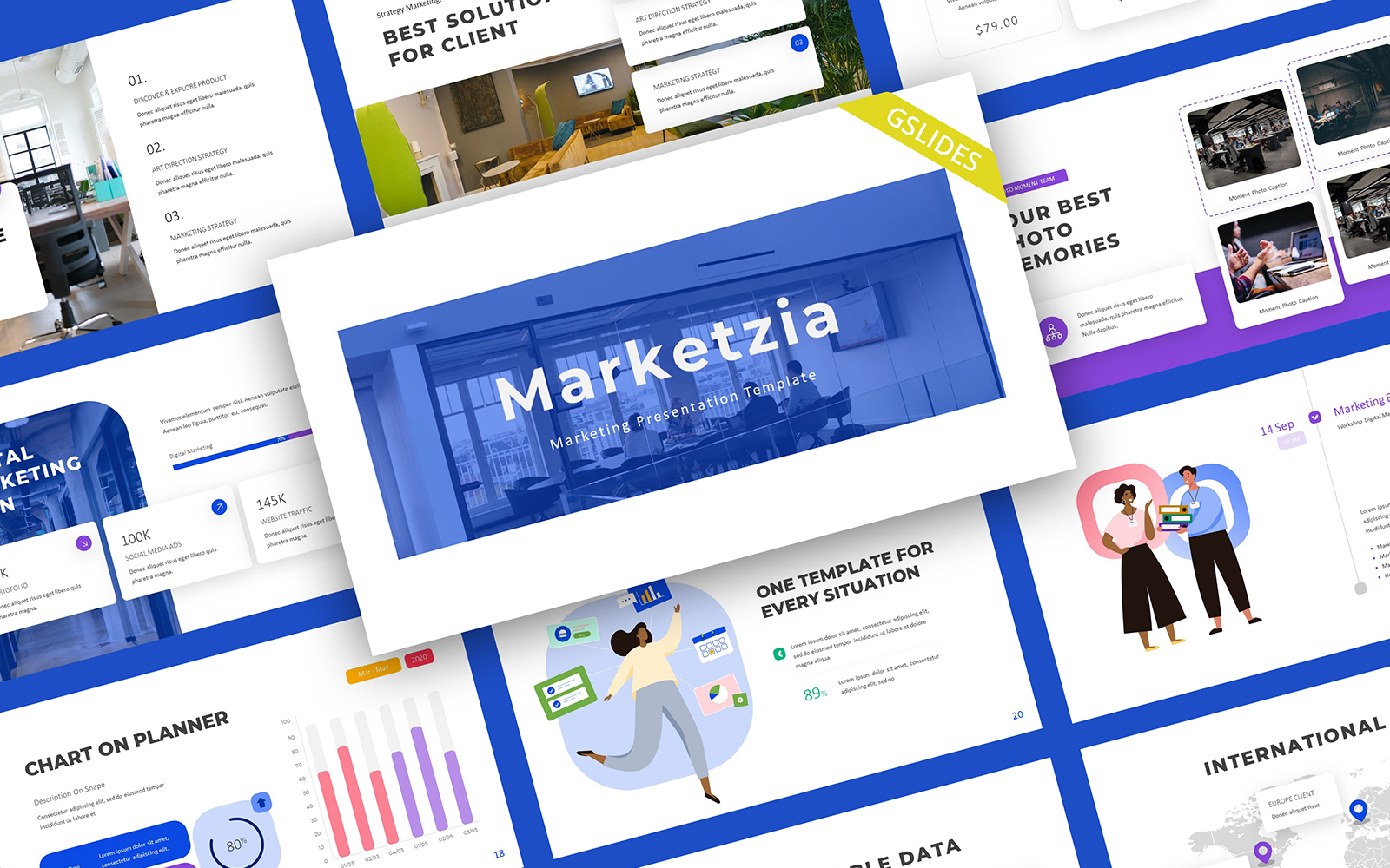 Marketzia Business Marketing Google Slides Template