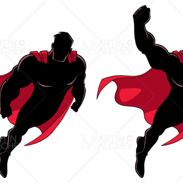Superhero Super Illustrations Templates 274219