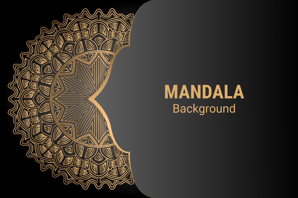 Luxury mandala background with golden arabesque pattern Arabic Islamic east style.