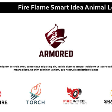 Torch Fire Logo Templates 274311