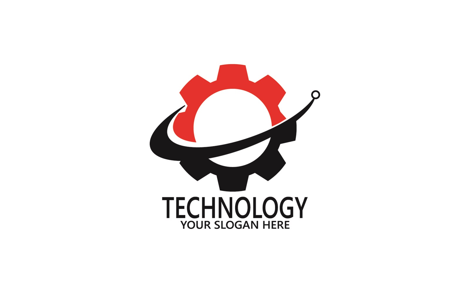 Technology Logo Vector Template Illustration 6
