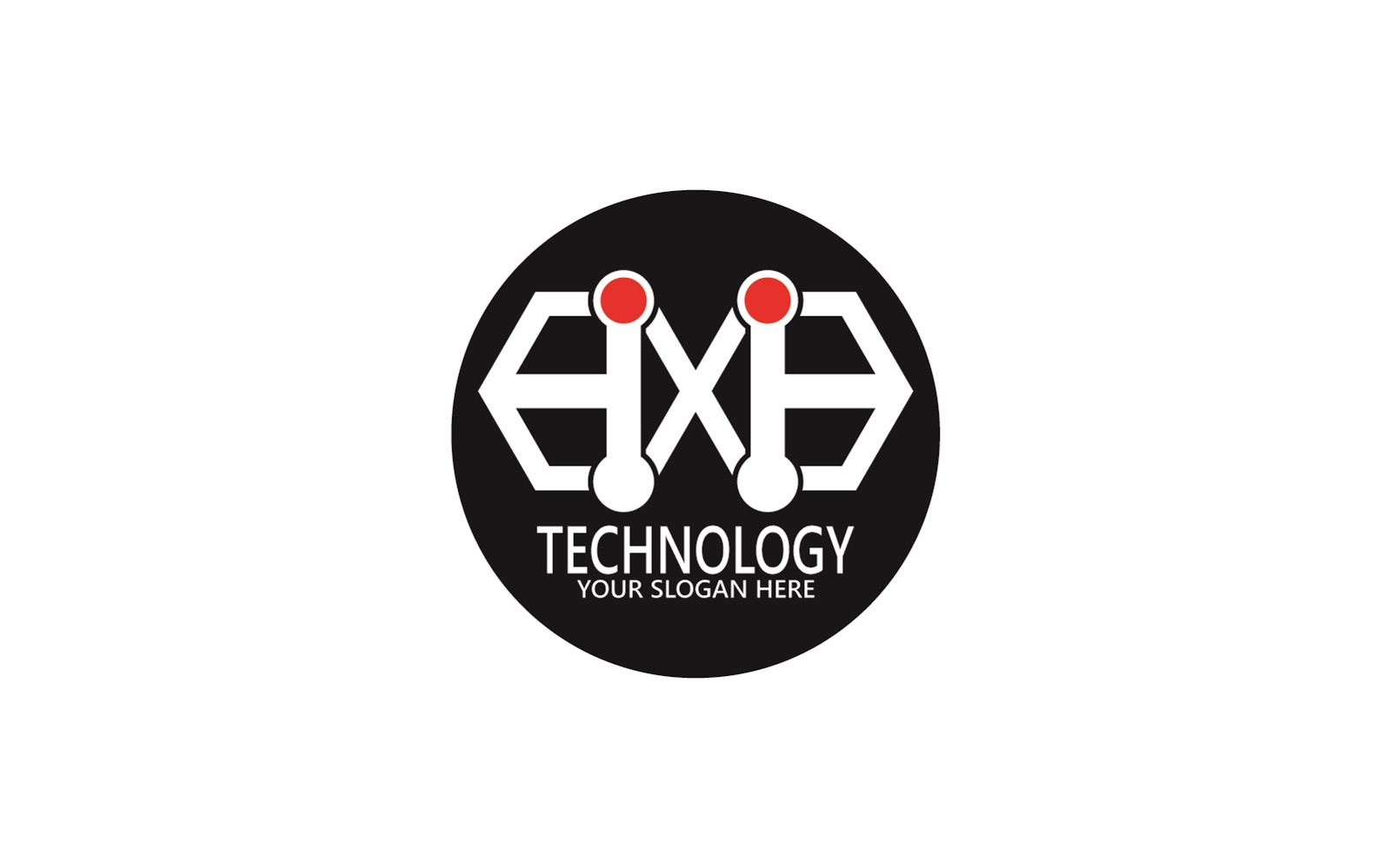 Technology Logo Vector Template Illustration 9