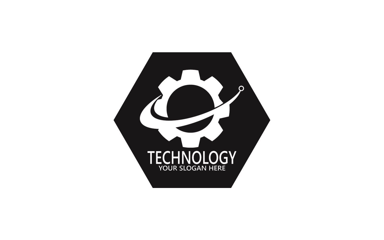 Technology Logo Vector Template Illustration 15