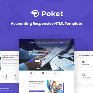 Agency Business Responsive Website Templates 274348