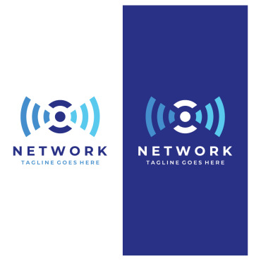 Symbol Network Logo Templates 274417