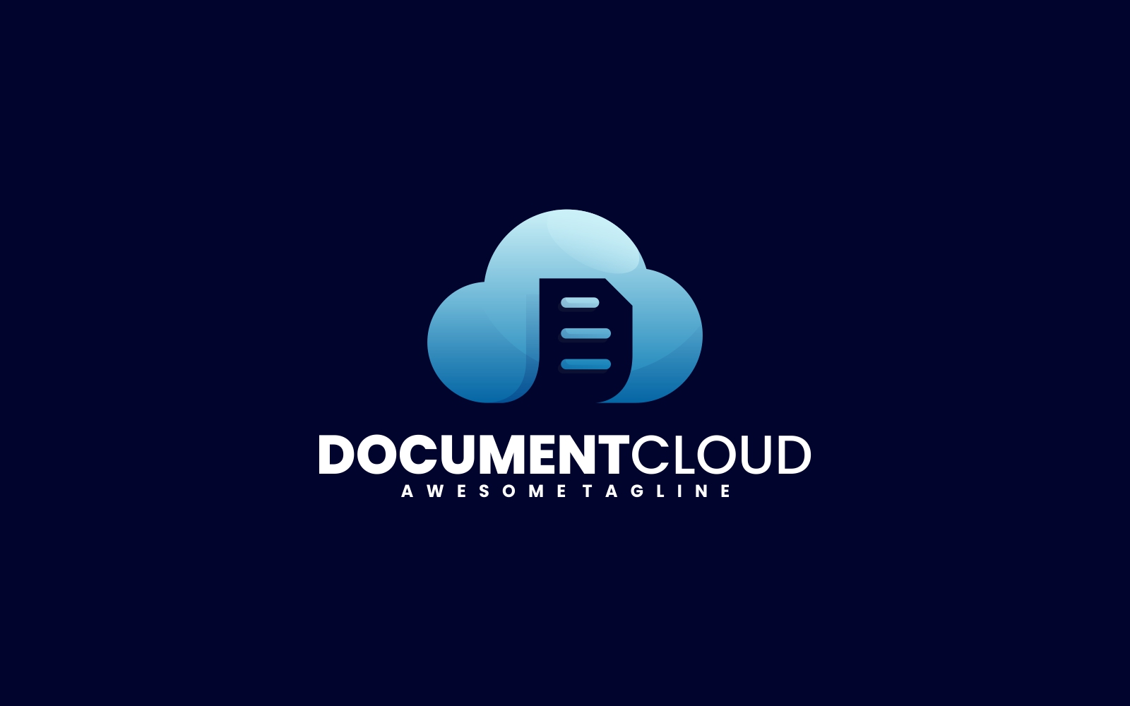 Document Cloud Gradient Logo