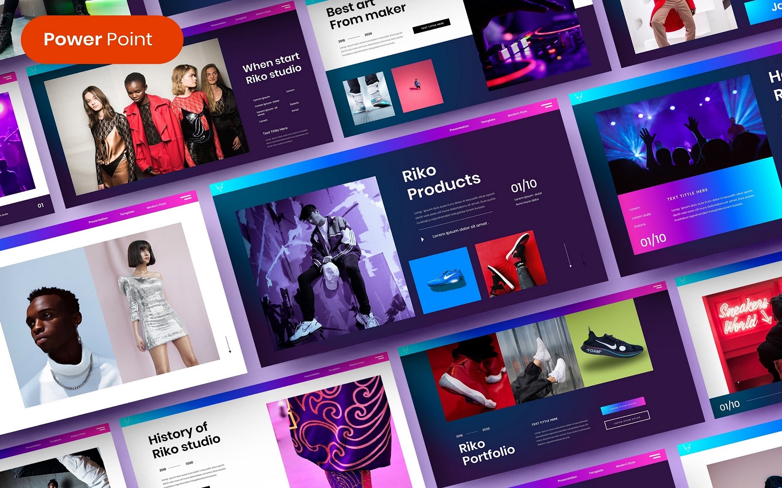 Riko – Busines PowerPoint Template