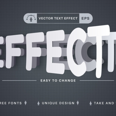 Effect Font Illustrations Templates 274565