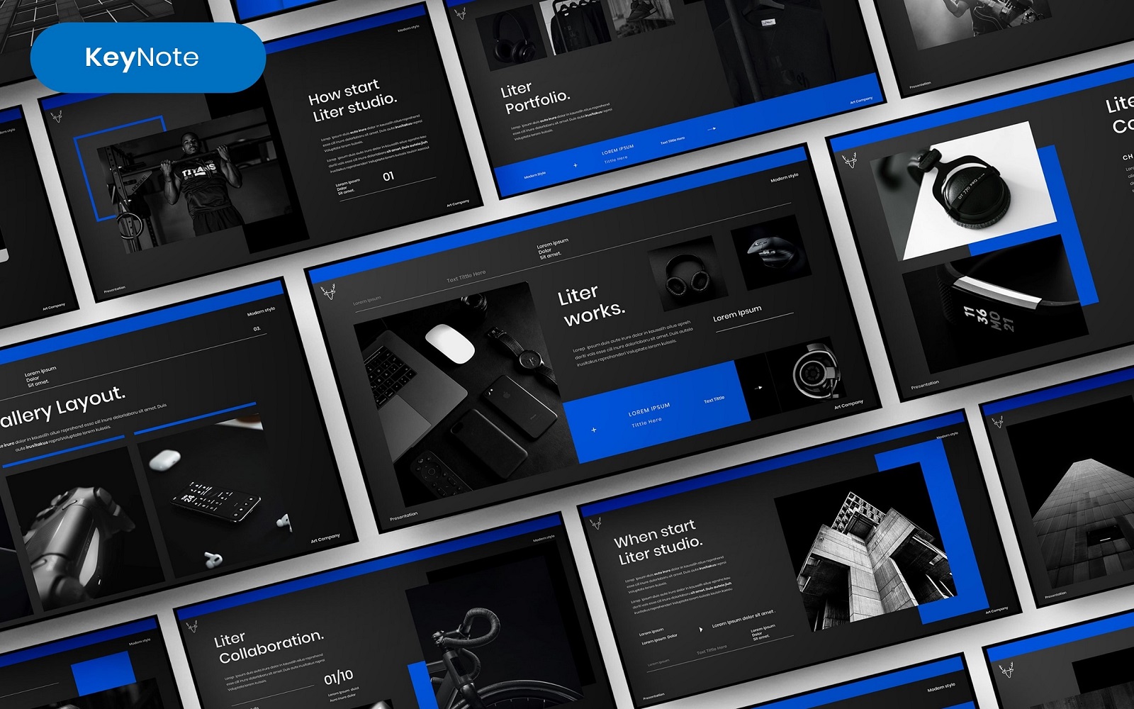 Liter – Business Keynote Template