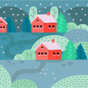 Village Background Illustrations Templates 274646