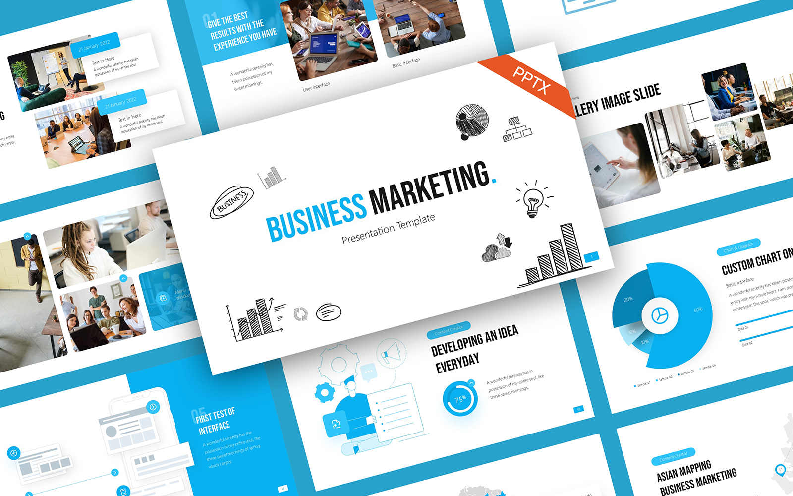 Bmarketing Business Marketing PowerPoint Template