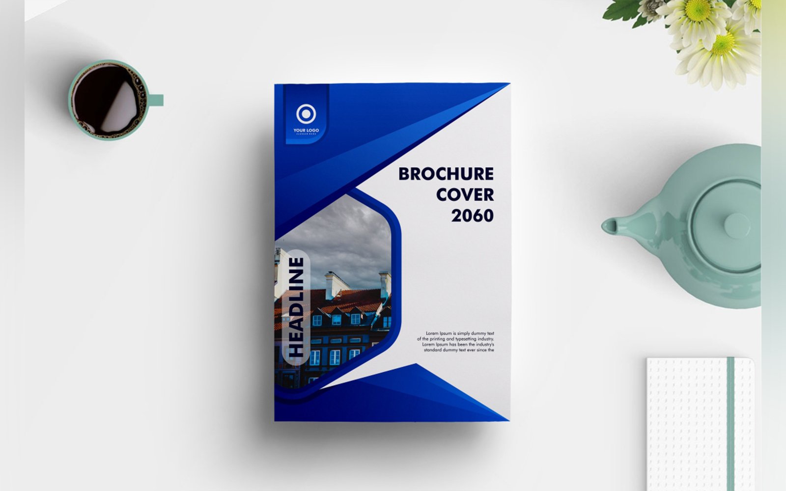 Corporate Cover Brochure Template